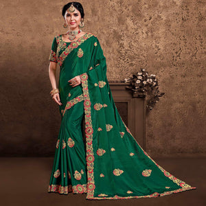 green-festive-wear-zari-embroidered-silk-designer-saree-141441