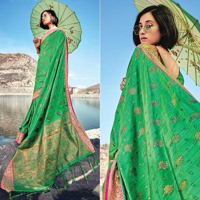green-festive-wear-zari-woven-banarasi-silk-saree-140368