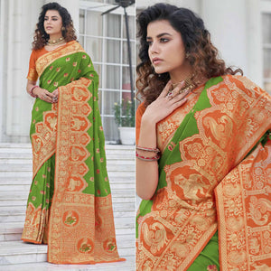 green-festive-wear-zari-woven-banarasi-silk-saree-138812