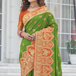 green-festive-wear-zari-woven-banarasi-silk-saree-138812