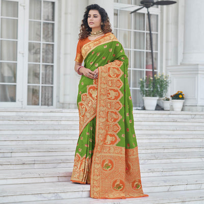 green-festive-wear-zari-woven-banarasi-silk-saree-138812