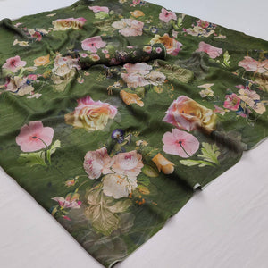 green-floral-digital-printed-georgette-saree-145163