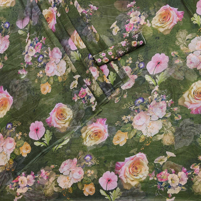 green-floral-digital-printed-georgette-saree-145163