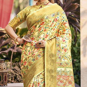 green-floral-digital-printed-pure-silk-saree-144897