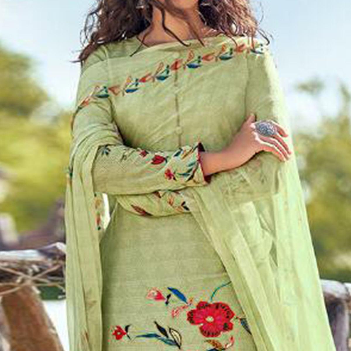 green-floral-digital-printed-with-handwork-cambric-cotton-partywear-suit-128979