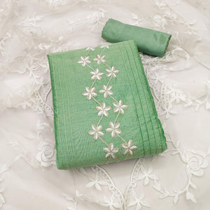 green-floral-embroidered-chanderi-dress-material-2