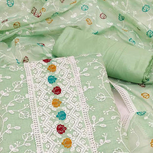 green-floral-embroidered-chanderi-dress-material-145092
