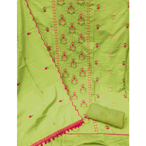green-floral-embroidered-chanderi-dress-material-3