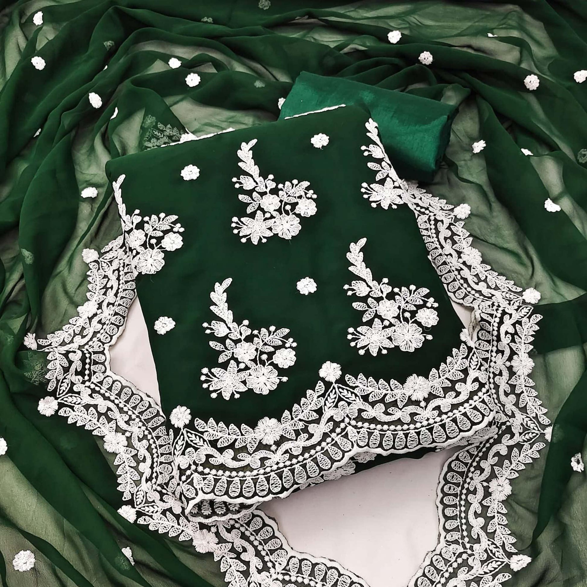 green-floral-embroidered-georgette-dress-material-1