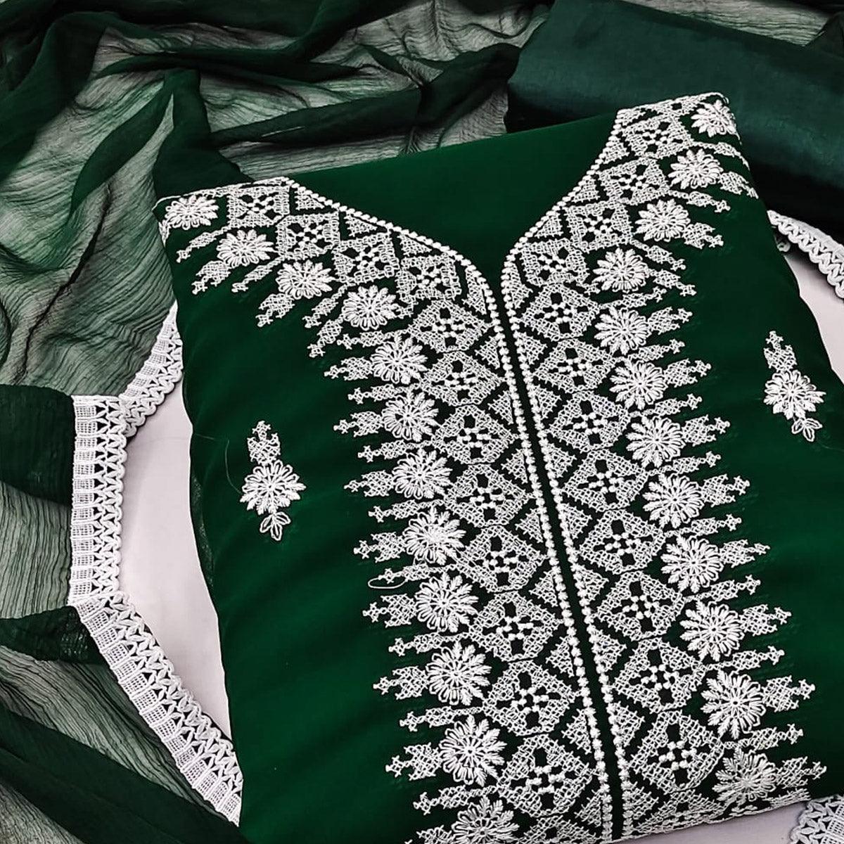 green-floral-embroidered-georgette-dress-material-145293