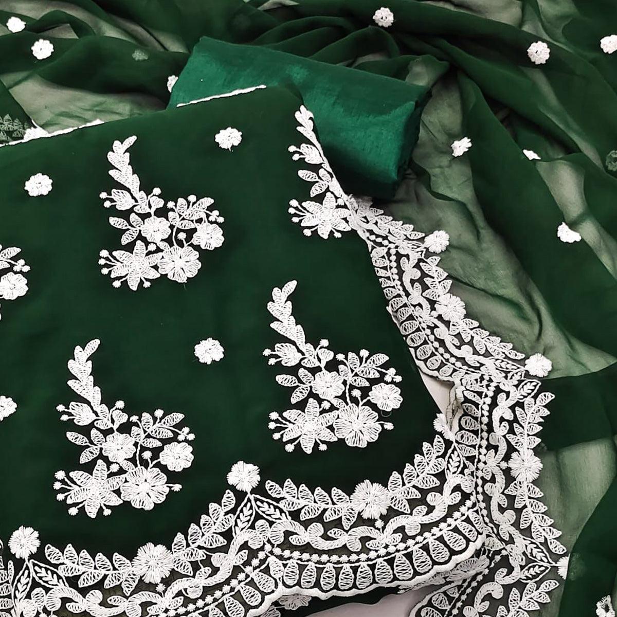 green-floral-embroidered-georgette-dress-material-1