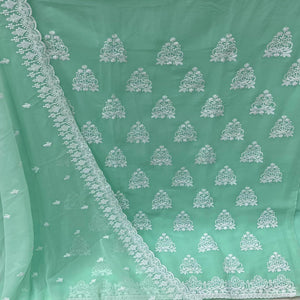 green-floral-embroidered-georgette-dress-material