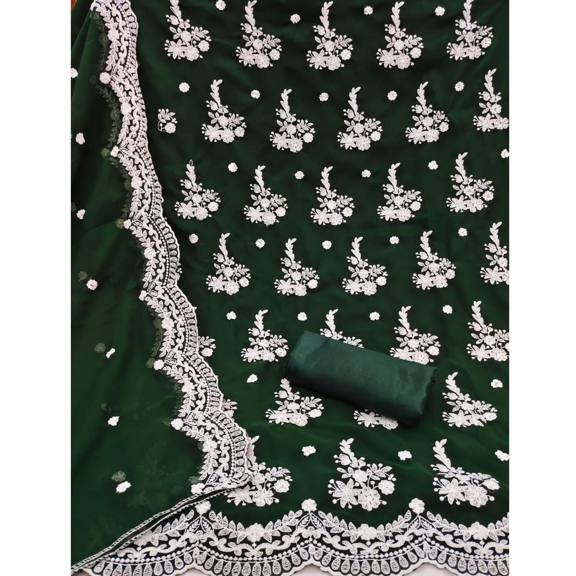 green-floral-embroidered-georgette-dress-material-1