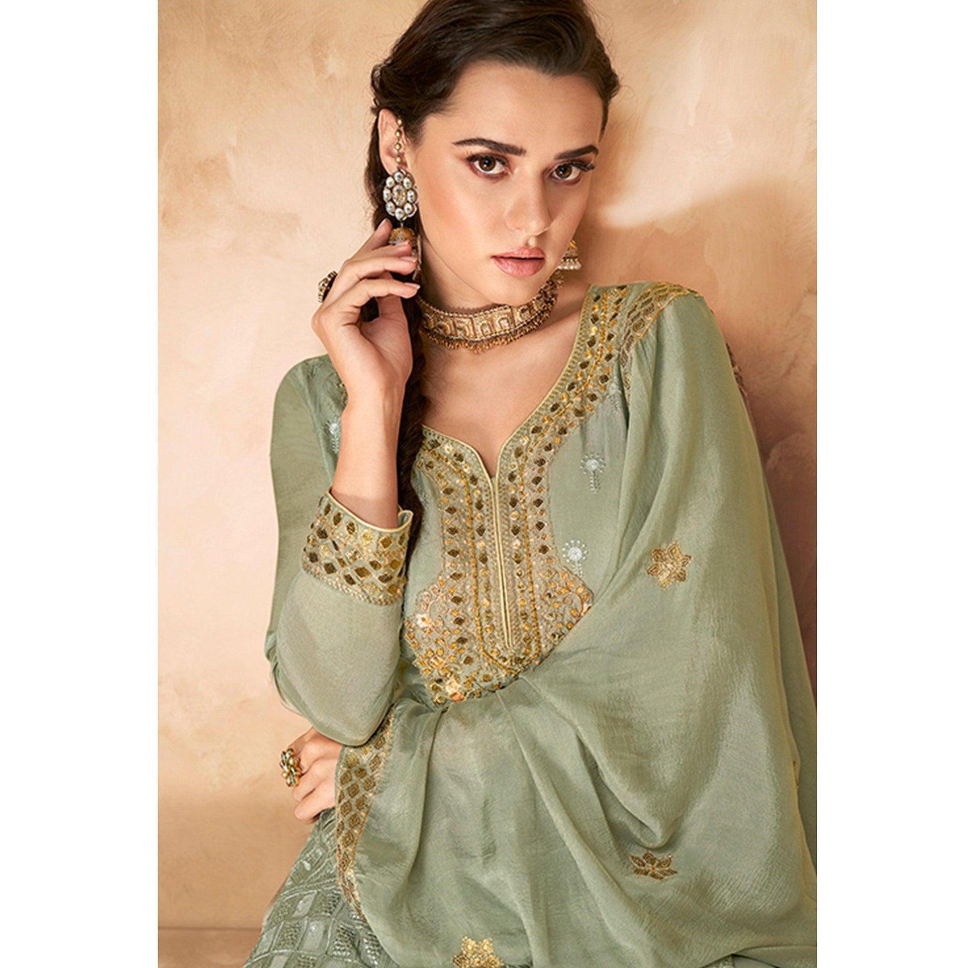 green-floral-embroidered-georgette-partywear-palazzo-suit-135253