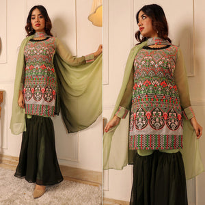 green-floral-embroidered-georgette-sharara-suit-144309