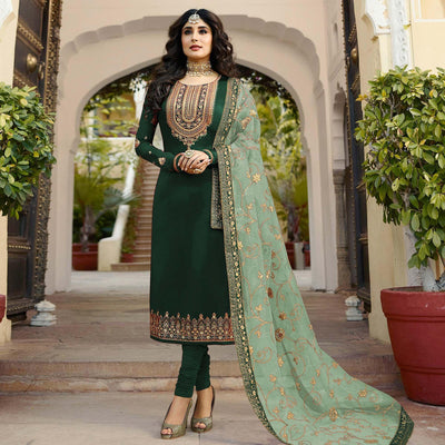 green-floral-embroidered-georgette-suit