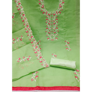 green-floral-embroidered-kota-doria-dress-material