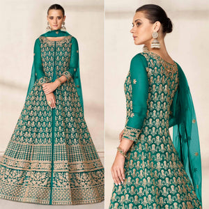 green-floral-embroidered-net-anarkali-style-gown-144792