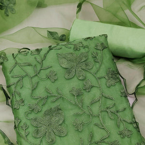 green-floral-embroidered-organza-dress-material