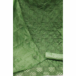 green-floral-embroidered-organza-dress-material-1