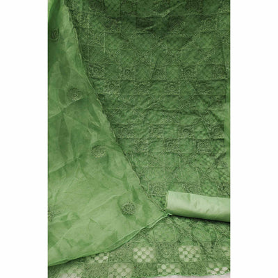 green-floral-embroidered-organza-dress-material-1