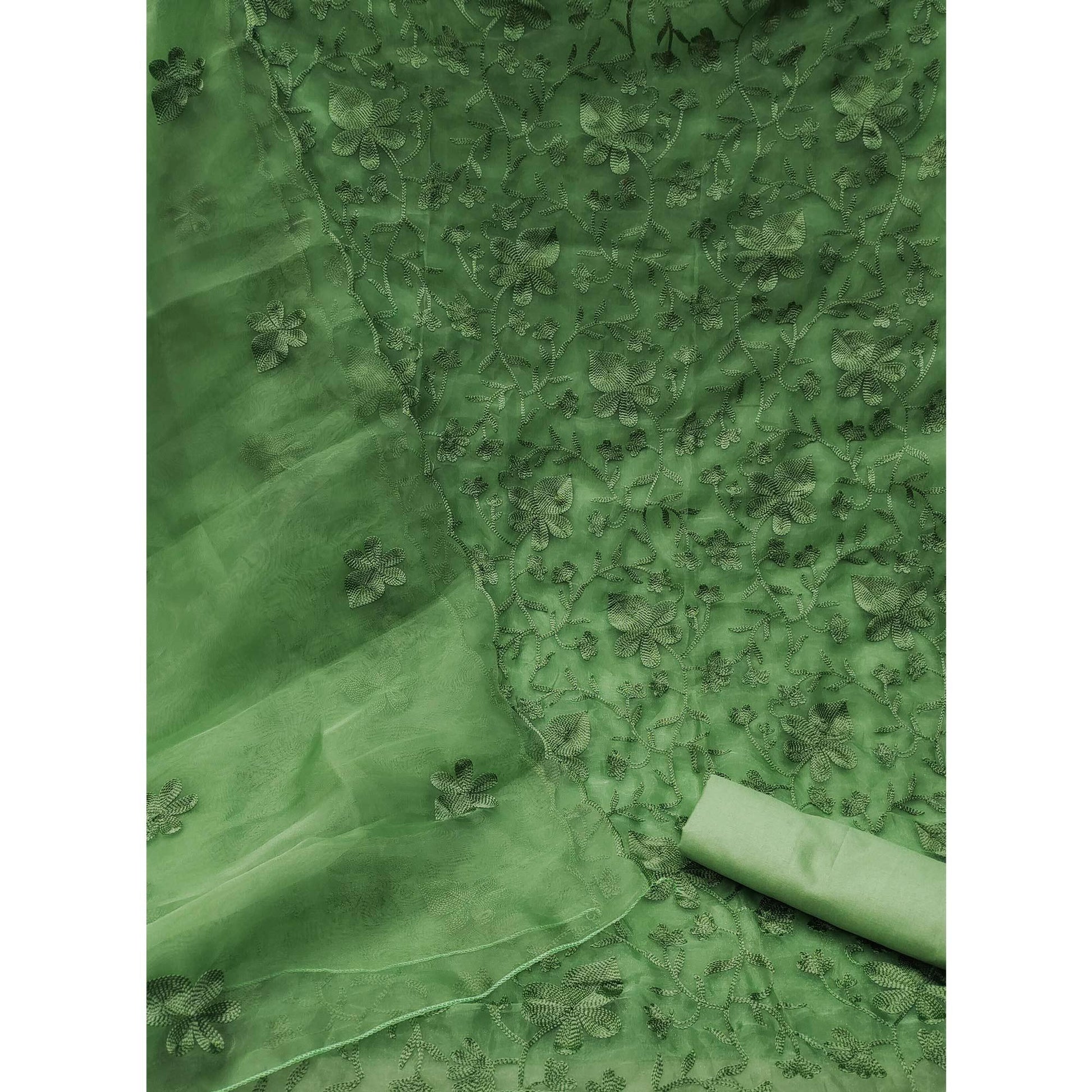 green-floral-embroidered-organza-dress-material