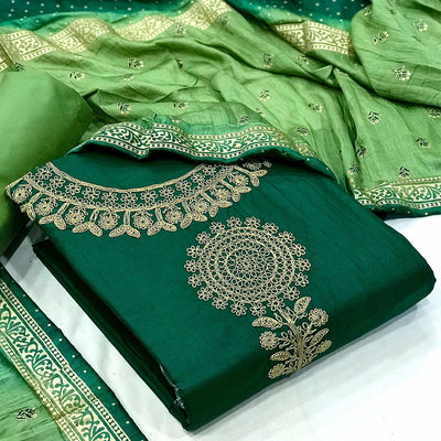green-floral-embroidered-pure-cotton-dress-material-1