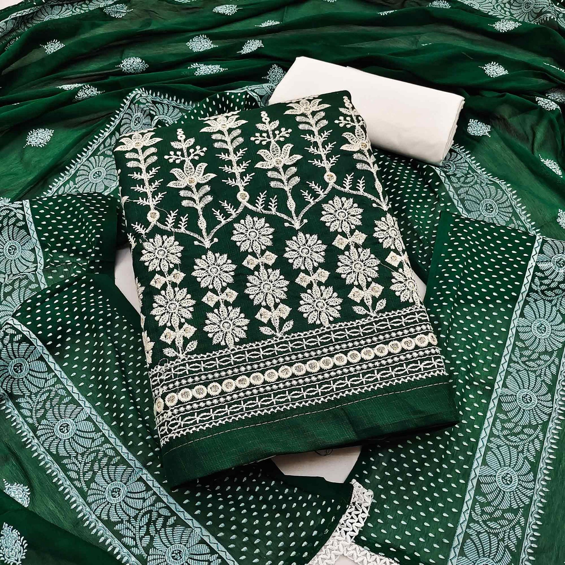 green-floral-embroidered-pure-cotton-dress-material