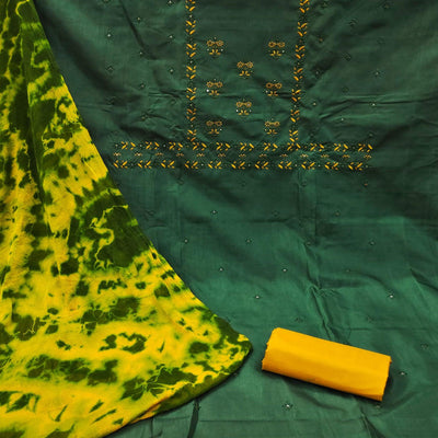 green-floral-embroidered-pure-silk-dress-material-145302