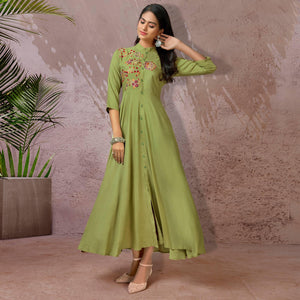 green-floral-embroidered-rayon-gown-1