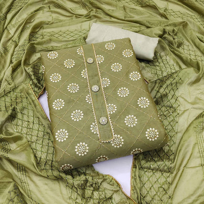 green-floral-embroidered-with-gota-patti-chanderi-dress-material-145238