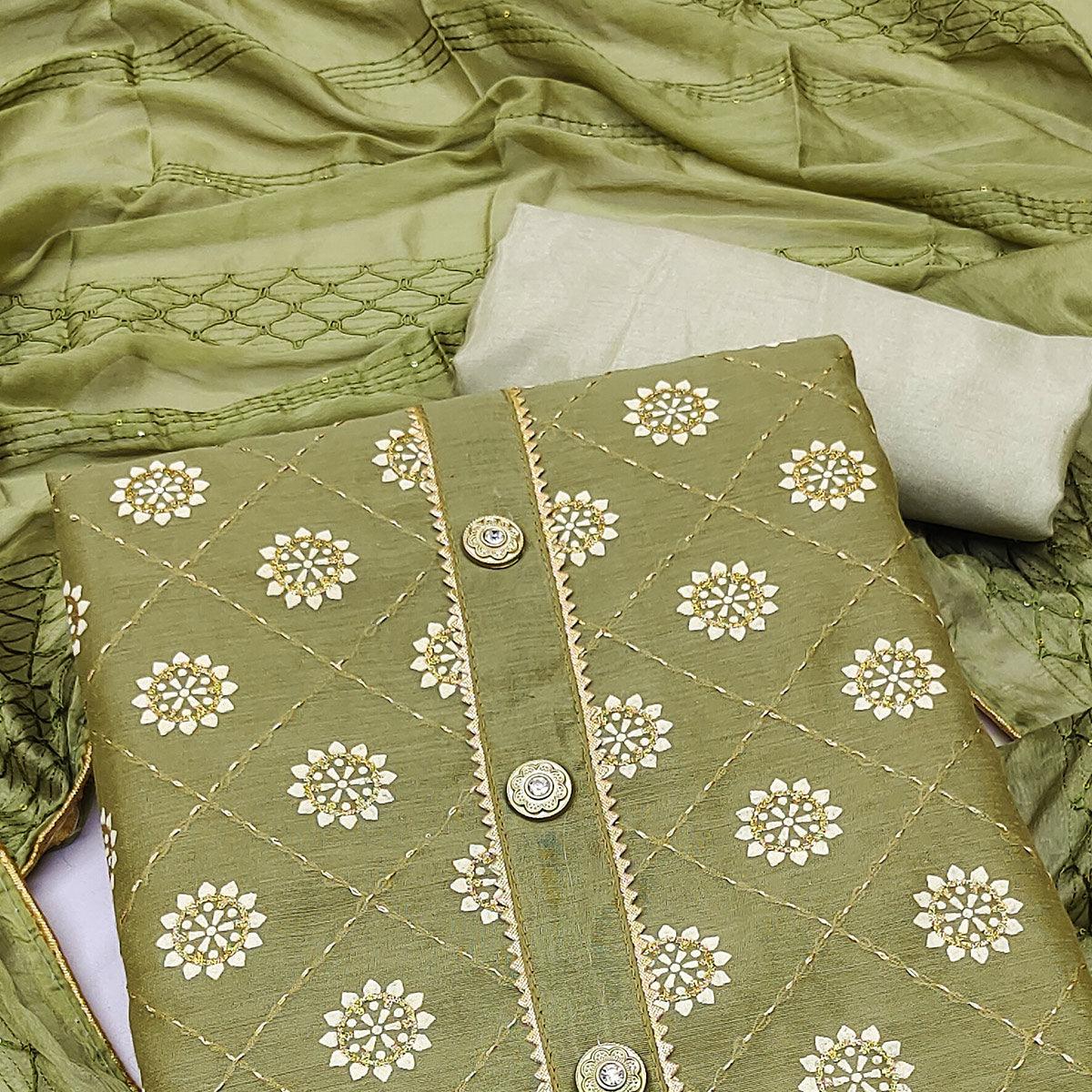 green-floral-embroidered-with-gota-patti-chanderi-dress-material-145238