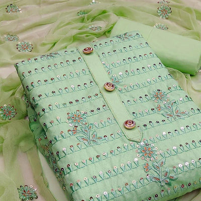 green-floral-embroidered-with-sequence-poly-cotton-dress-material