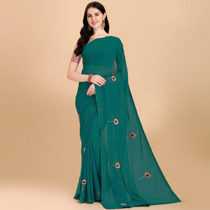 green-floral-embroidered-with-stonework-art-silk-saree