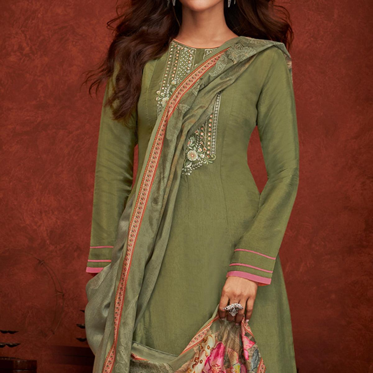 green-floral-embroidery-with-print-pure-viscose-partywear-suit-135259