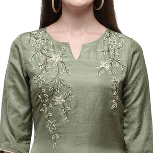 green-floral-pearl-embroidered-silk-partywear-suit-126174