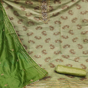 green-floral-printed-chanderi-dress-material-142942