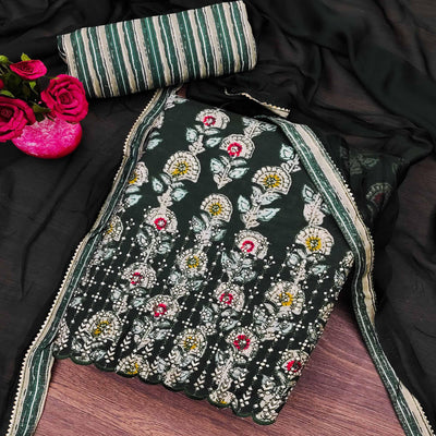 green-floral-printed-pure-cotton-dress-material