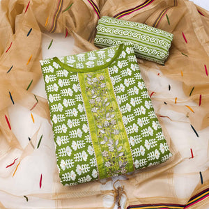 green-floral-printed-with-embellished-poly-cotton-dress-material