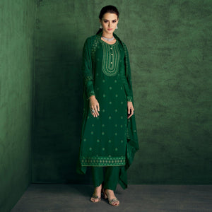 green-floral-sequence-embroidered-georgette-partywear-suit-135240
