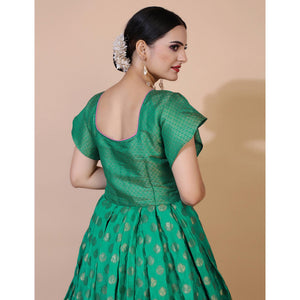 green-floral-woven-jacquard-anarkali-style-gown-3