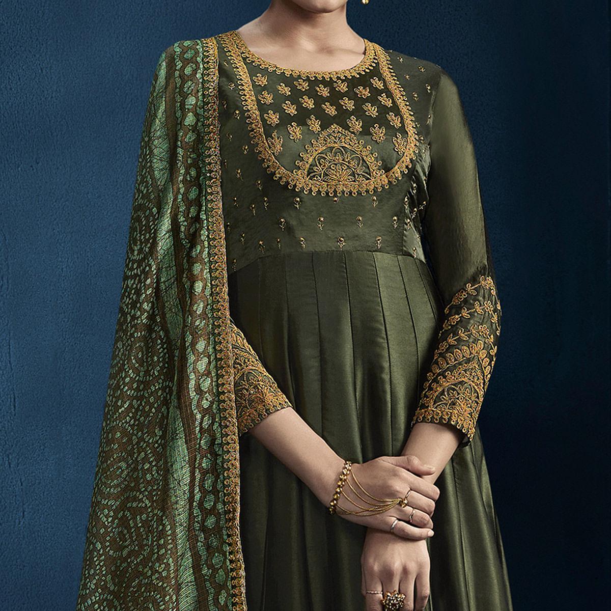 green-partywear-heavy-work-silky-satin-georgette-suit-113236