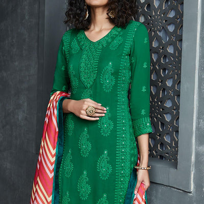 green-lakhnavi-embroidery-georgette-partywear-palazzo-suit-135270