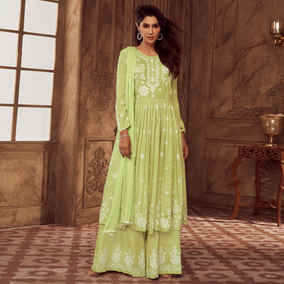 green-lucknowi-embroidered-rayon-palazzo-suit