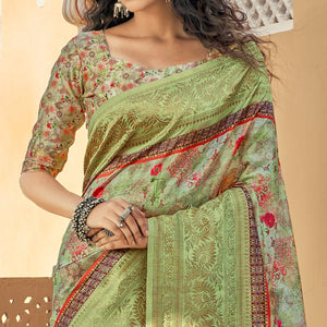 green-party-wear-digital-print-art-silk-saree-with-tassels-137968