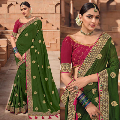 green-party-wear-embroidered-art-silk-saree-138022