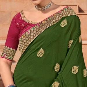 green-party-wear-embroidered-art-silk-saree-138022