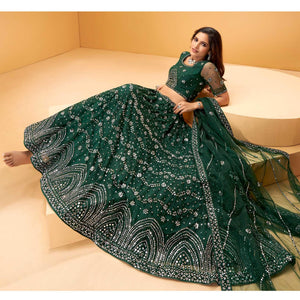 green-wedding-wear-embroidered-embellished-netted-lehenga-choli-138510