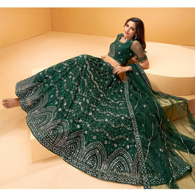 green-wedding-wear-embroidered-embellished-netted-lehenga-choli-138510