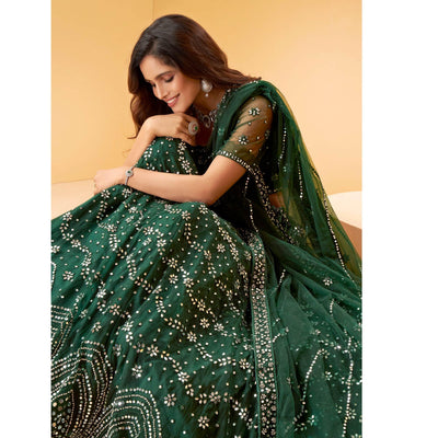 green-wedding-wear-embroidered-embellished-netted-lehenga-choli-138510